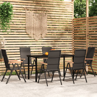 Rectangular 6 - Person 55.1" Long Dining Set