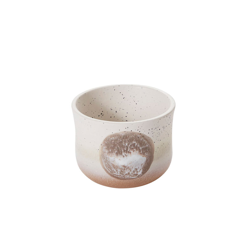 Pot à fleurs en céramique Henghold Hala, H 3 po x l 3,75 po x P 3,75 po
