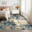 Abstract Machine Washable Rug for Living Room Soft Bedroomm Rug Non Shedding Indoor Floor Mats Modern Contemporary Colorful Office Carpet Stain Resistant Throw Carpet-375228326