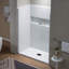Ensemble de douche 60 "x 32" avec parois de douche et base de douche à coller-122501977
