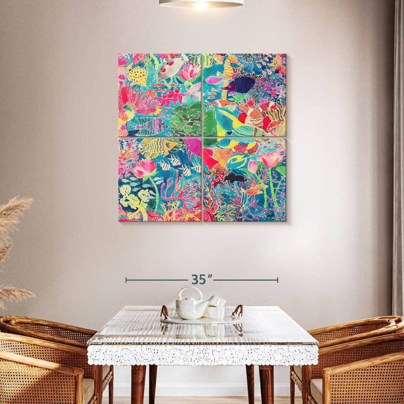 Brampt Underwater Rainbow, 38" H x 38" W