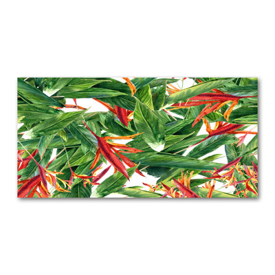 Floral Pattern - Wrapped Canvas Print