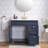 36'' Modern Blue Bathroom Vanity With Ceramic Top-566861036