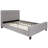 Upholstered Panel Bed-459804360-459804358