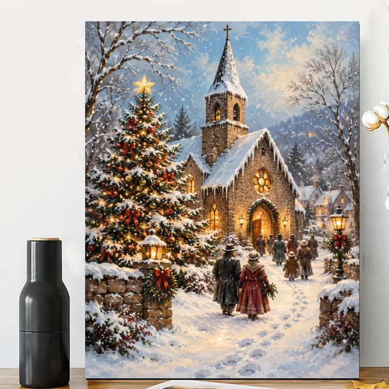 1 Piece Wrapped Canvas Wall Art, 60cm H x 40cm W
