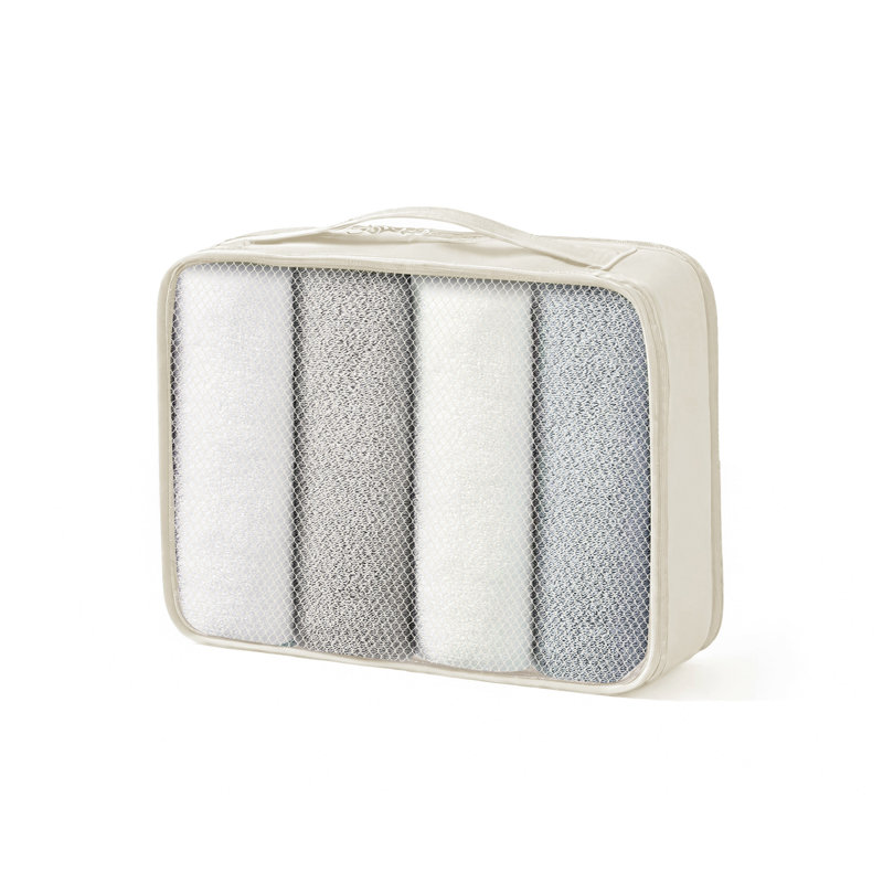 Bagage à main 20 pouces Hardshell, valise légère en ABS durable avec roulettes, serrure TSA intégrée, 2 cubes de rangement