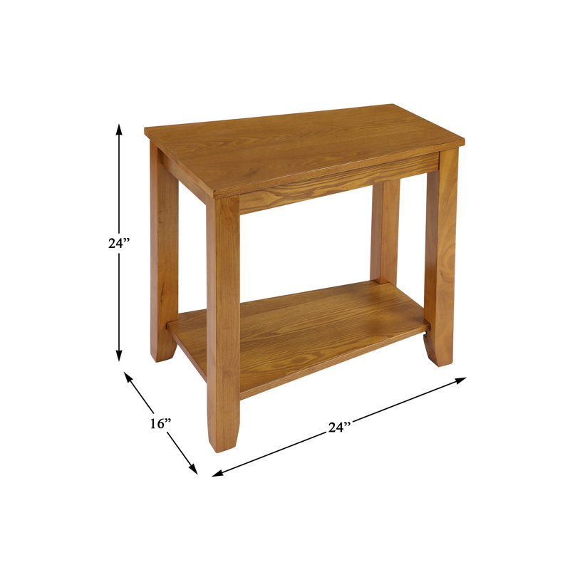 Siyam End Table, Oak