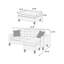 Ensemble modulaire réversible 3 pièces avec repose-pieds-256423995
