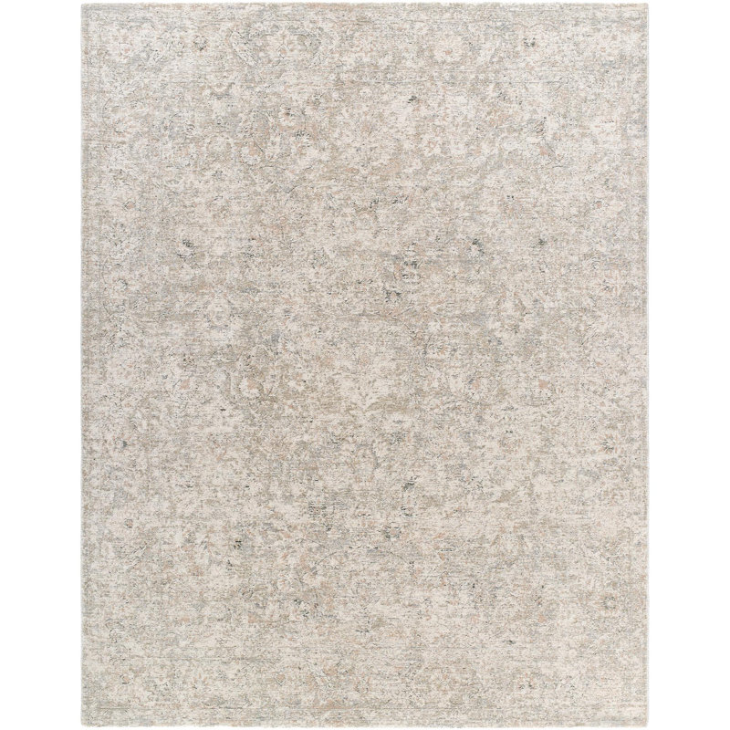 Tapis traditionnel tissé à la machine Arghira, Rectangle 7 pi 10 po x 10 pi 2 po
