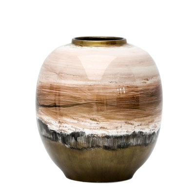 POT PEINT À LA MAIN