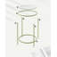 Deckland Glass Top End Table-1349762375-1349762374