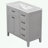 Berdyne 35.98 " W Freestanding Standard Free Standing 1 Single With Top-1063360084-1059437180