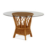 Everglade Round Glass Dining Table