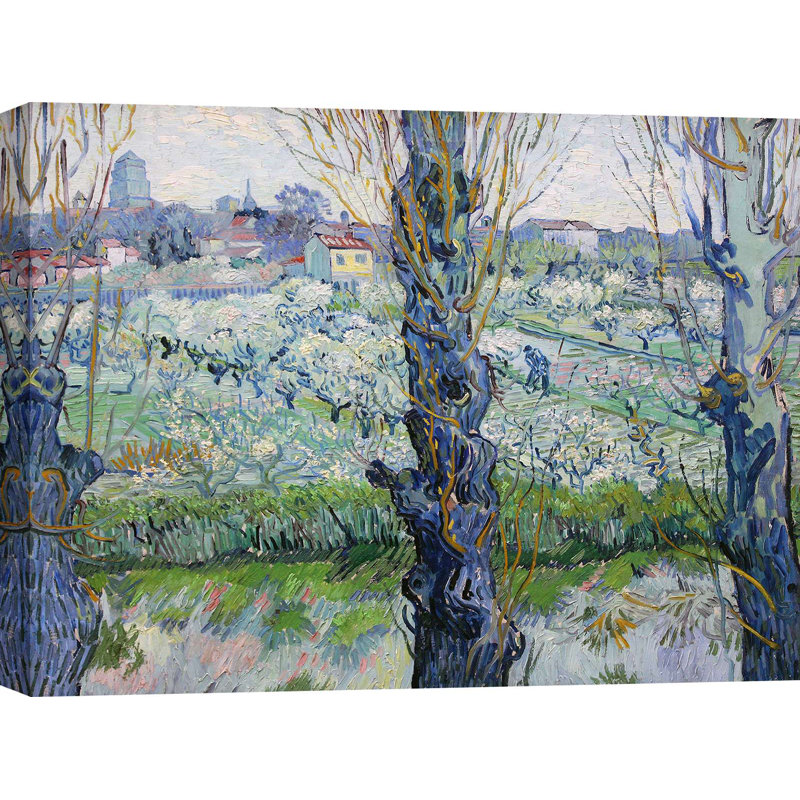 View Of Arles by Vincent Van Gogh - Wrapped Canvas Print, 50cm H x 70cm W x 4cm D