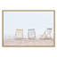 «Adriatica Beach Chairs», reproduction encadrée sur papier par Leah Straatsma-88311289-88311286
