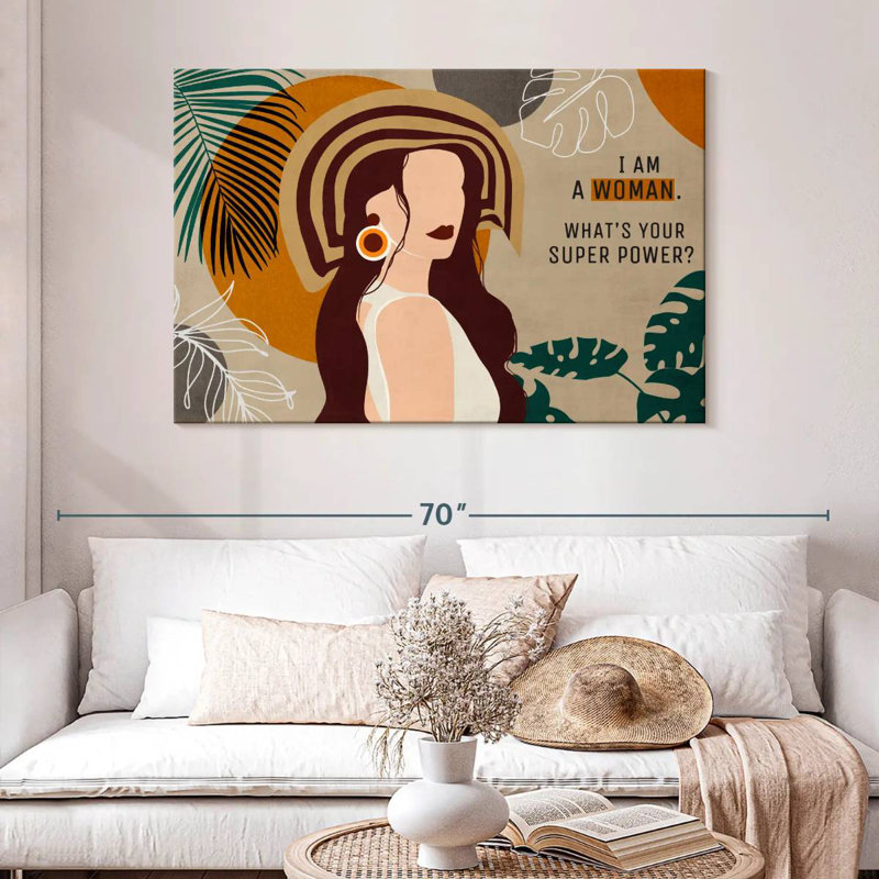 I Am A Woman III, H 32 po x l 48 po