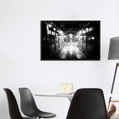 Night Temple by Philippe Hugonnard - Floater Frame Print on Canvas