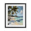 Tranquil Tropical Coastline, reproduction encadrée sous verre, conception de Franklyn Gregory-1934639186-1934639187