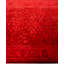 Overdyed Hand-Knotted Wool Modern-Contemporary Pink Runner 2' 7" x 18' 5"
