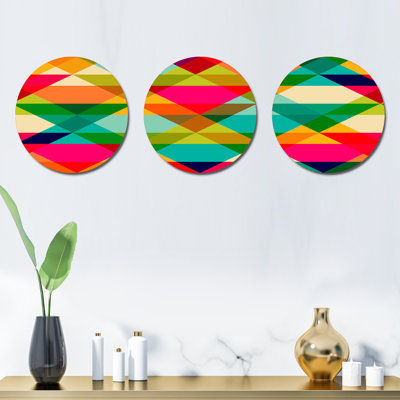 Ensemble de 3 décorations murales