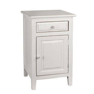 Ellen 16.5'' W Solid Wood Nightstand