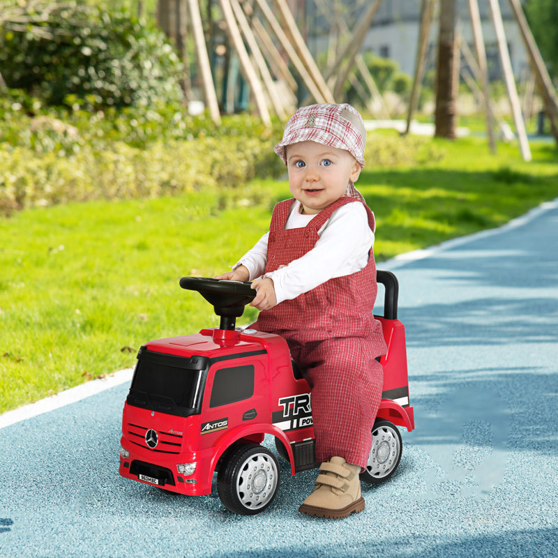 Freeport Park Push/Pull Ride On, Red