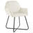 Dining Chairs Upholstered Chair with Metal Legs for Living Room Velvet-23324383