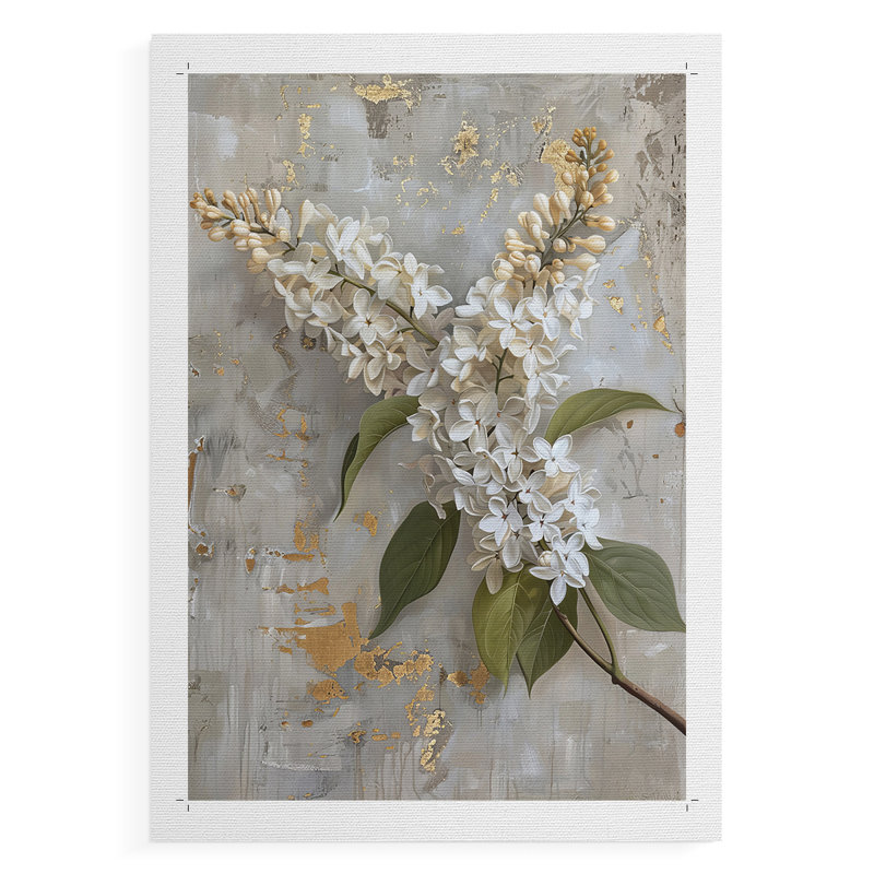 Série FLORAL CCXLIX - Impression sur toile seulement - NON CADRE, H 18 po x l 12 po