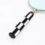 Classic Checkered Handle Magnifying Glass in Steel & Resin - Black 
