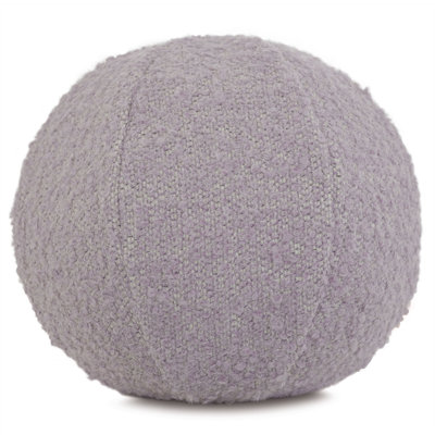 Marl Circular Pillow Cover & Insert