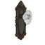 Grandeur Grande Victorian Plate Passage with Biarritz Crystal Door Knob-832476996-836434316