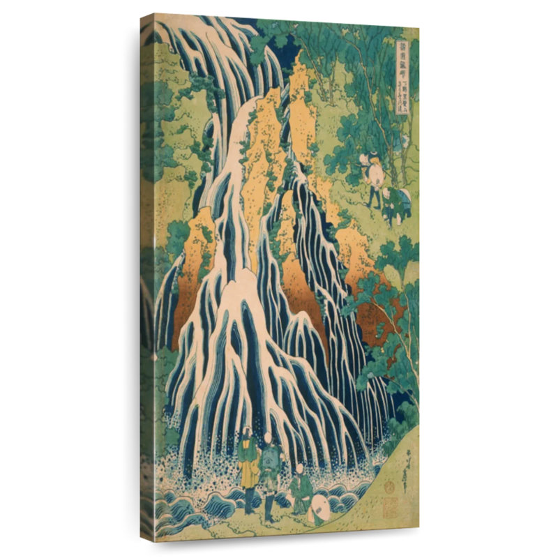 Pèlerins à la cascade de Kirifuri