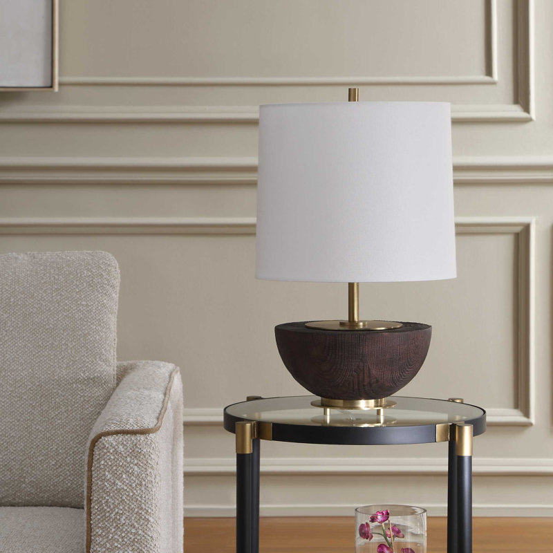 Uttermost Kalo Semi-Circular Table Lamp