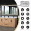 Meuble-lavabo double 72 po avec miroir Cicero
