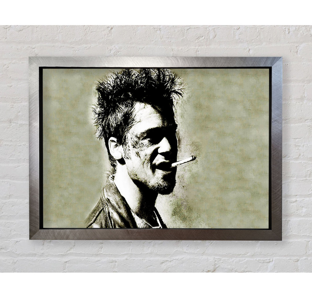 Tyler Durden Brad Pitt - Drucken