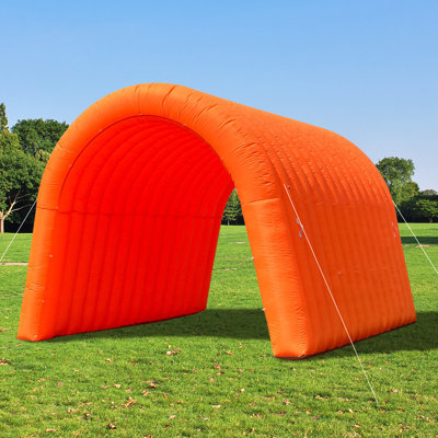 Tente de tunnel gonflable 16 x 10 x 10 pi avec ventilateur, idéale pour les fêtes et les promotions