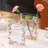 Set Of 2 Modern Decorative Acrylic Clear Book Shaped Vase