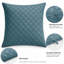 Aspire Homeware Embossed Square Velvet Cushion Covers-961055122-961055149