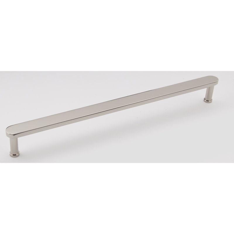 Polished Nickel 12" Modern Solid Brass Appliance Pull