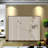 Wooden Rectangular Foldable Room Divider