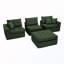 Canapé modulaire en L convertible-166363617