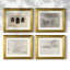 Ensemble de 4 reproductions encadrées Vintage S Croquis II-99374494