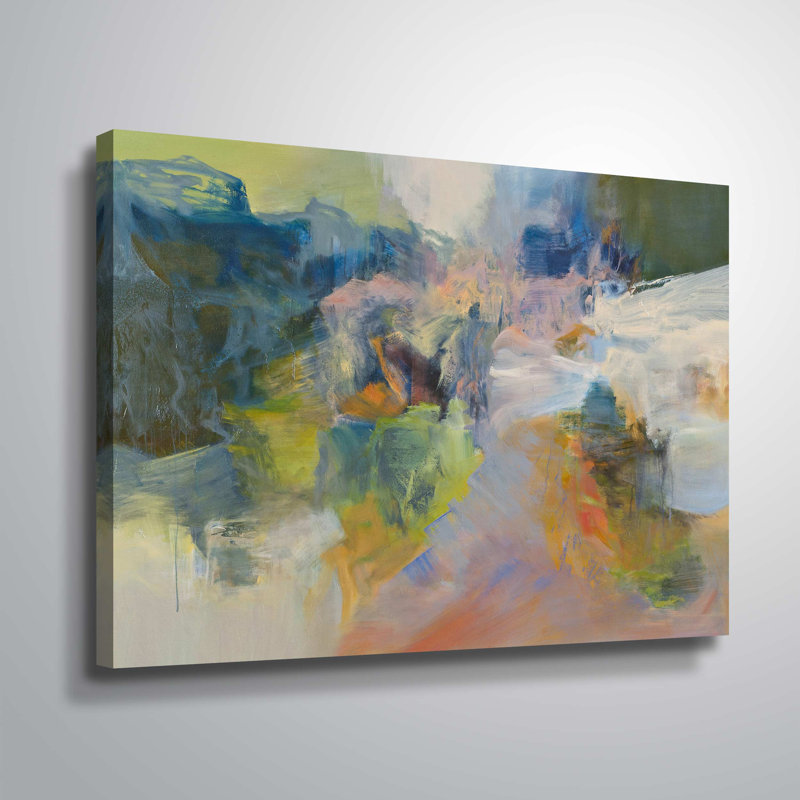 « kaibab »-peinture sur toile, H 24 po x l 32 po x P 2 po, Toile tendue