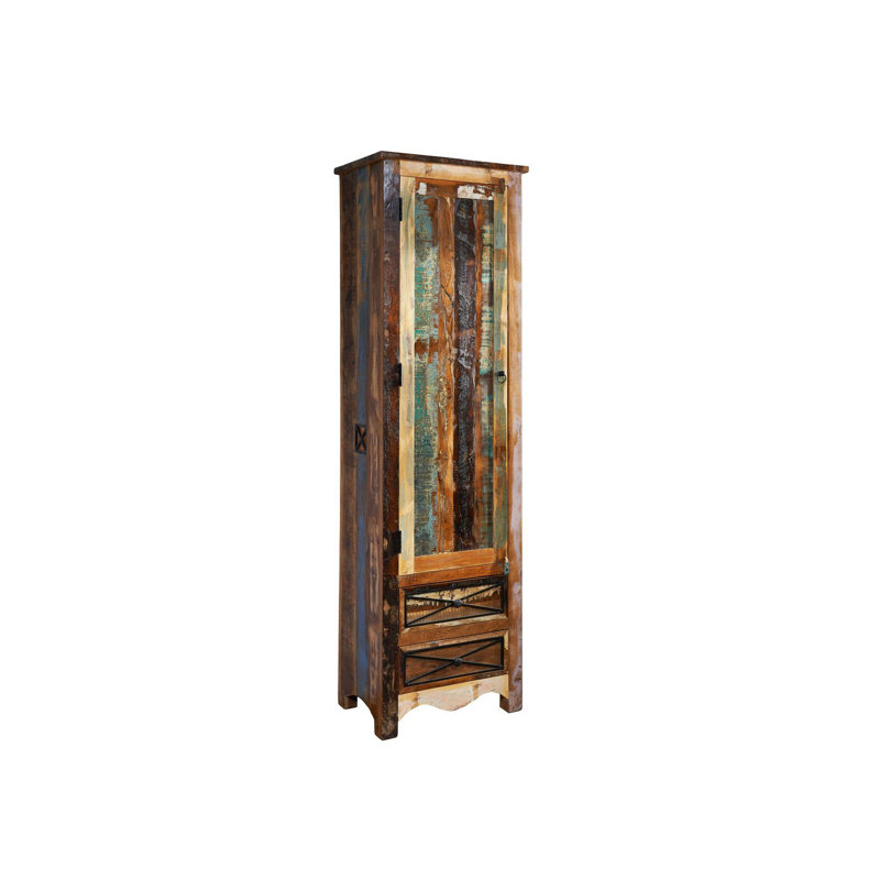Nature Of Spirit 1 Door Solid Wood Wardrobe