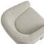 Fauteuil d'appoint rembourré en tissu Greer Boucle-106273814