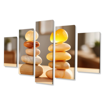Carnahan - Spiritual Stone Wall Art Print - 5 Panels