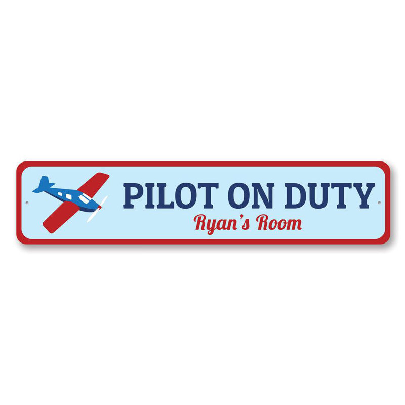Panneau pilote en aluminium, H 4 po x l 18 po x P 0,04 po