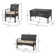Berthony 4 - Person Patio Conversation Sets with Cushions