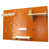 Orange et blanc