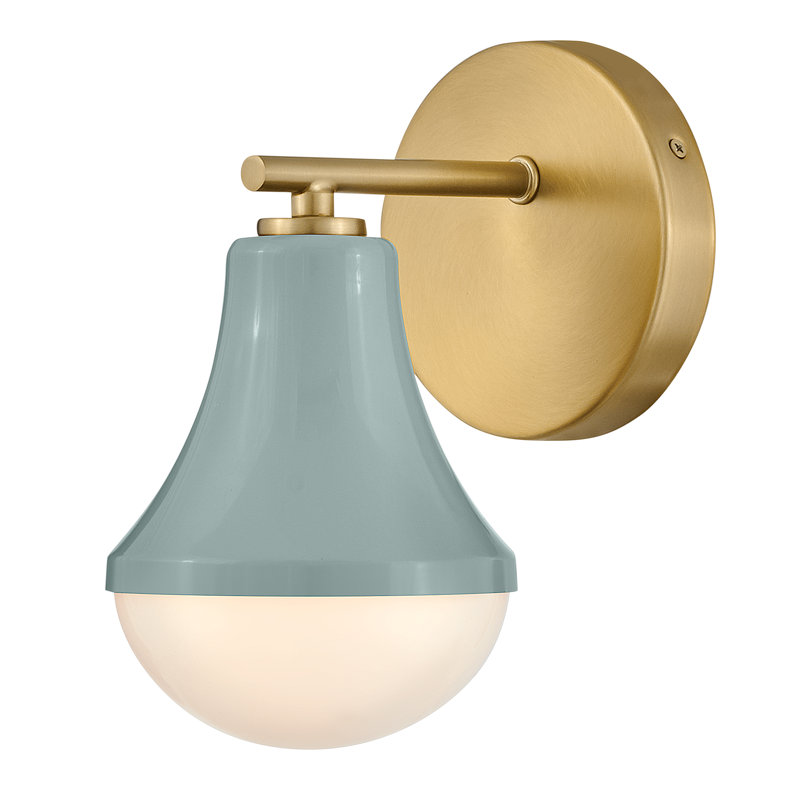 Éclairage pour meuble-lavabo Joss & Main Christine, Écume de mer